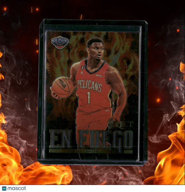 2022-23 Panini Select Zion Williamson En Fuego #4