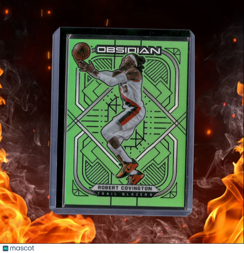 2020-21 Panini Obsidian Robert Covington Green Flood