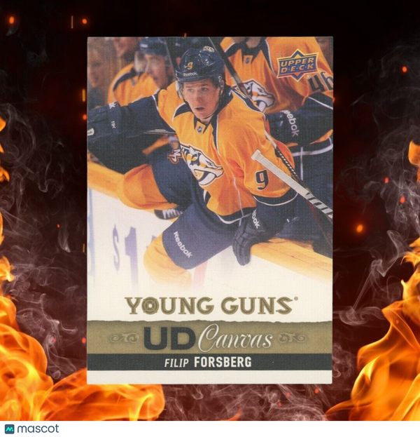 2013-14 Upper Deck FILIP FORSBERG Canvas Young Guns #C109