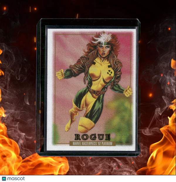 2024 Marvel Masterpieces '92 Platinum Rogue Leather #79