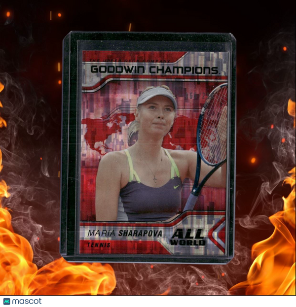 2023 Upper Deck Goodwin Champions Maria Sharapova All World Red 165/299 #AW-4