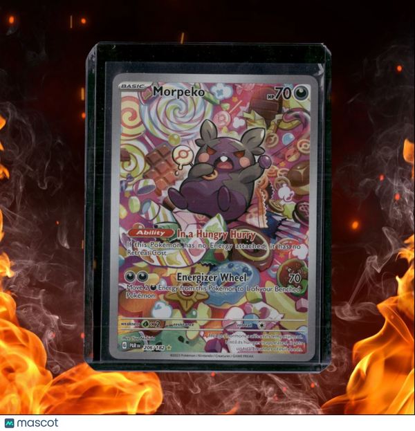 2023 Pokemon Paradox Rift Morpeko Illustration Rare Full Art LP #206/182