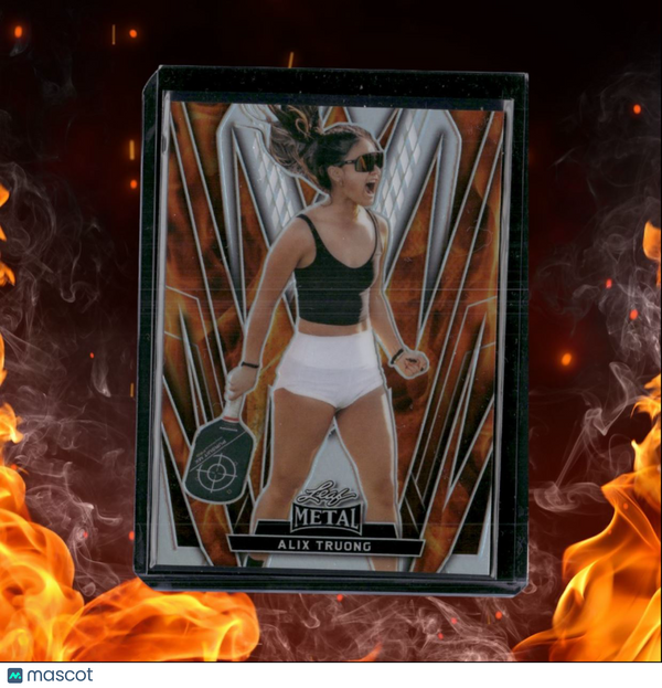 2024 Leaf Metal Pickleball Alix Truong Fire 17/30 #3