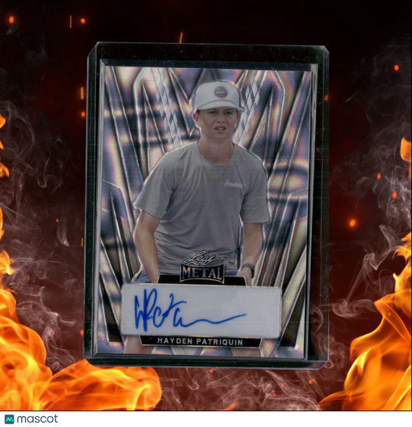 2024 Leaf Metal Pickleball Hayden Patriquin Silver Lava Auto 17/25 #BA-HP1