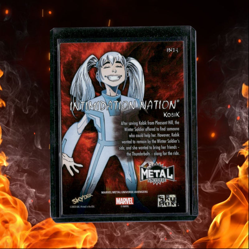 2024 Marvel Metal Universe Avengers Kobik Intimidation Nation