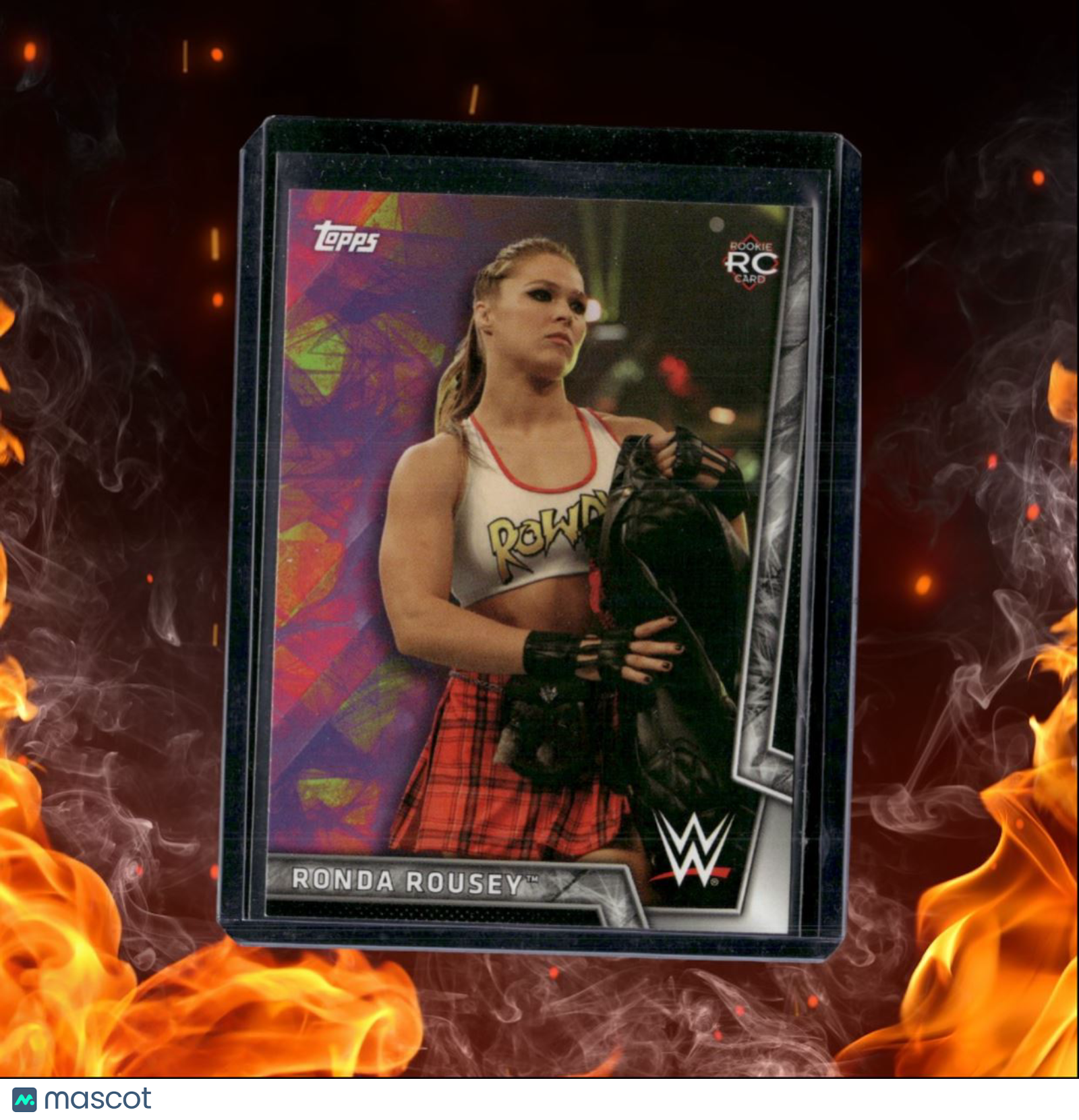 2018 Topps Women's Division Ronda Rousey Rookie #25