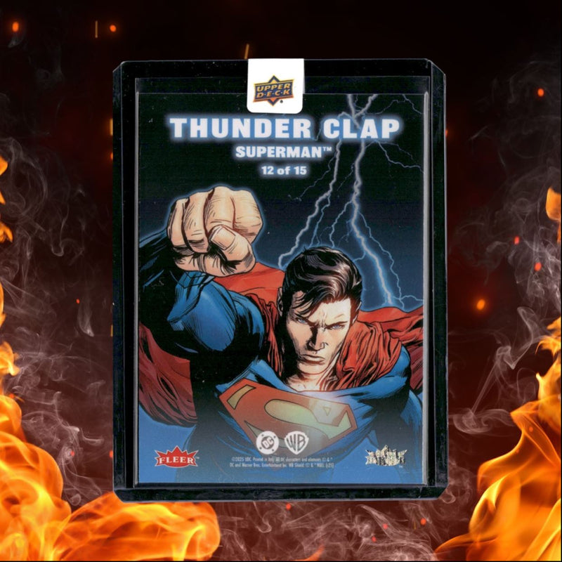 2025 Upper Deck CDD Fleer Ultra DC Superman Thunder Clap