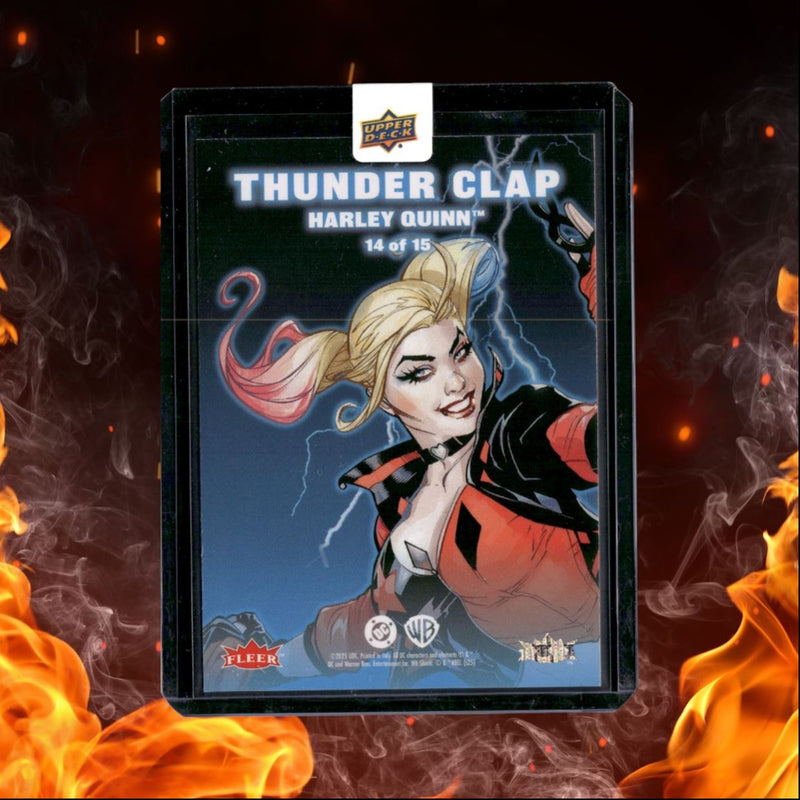 2025 Upper Deck CDD Fleer Ultra DC Harley Quinn Thunder Clap