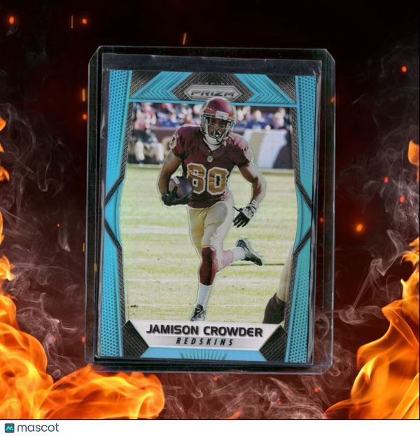 2017 Panini Prizm Jamison Crowder Light Blue Prizm 175/199 #93