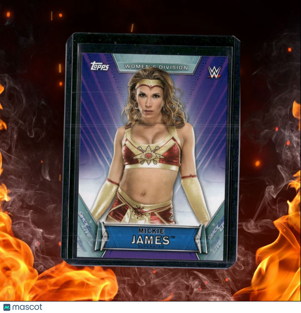 2019 Topps Women's Division Mickie James Purple 91/99 #8