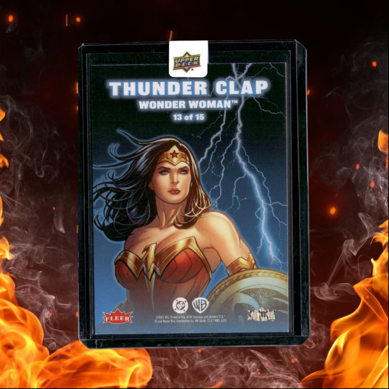 2025 Upper Deck CDD Fleer Ultra DC Wonder Woman Thunder Clap