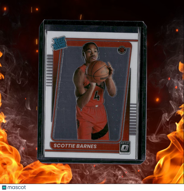 2021-22 Donruss Optic Scottie Barnes Rated Rookie #186