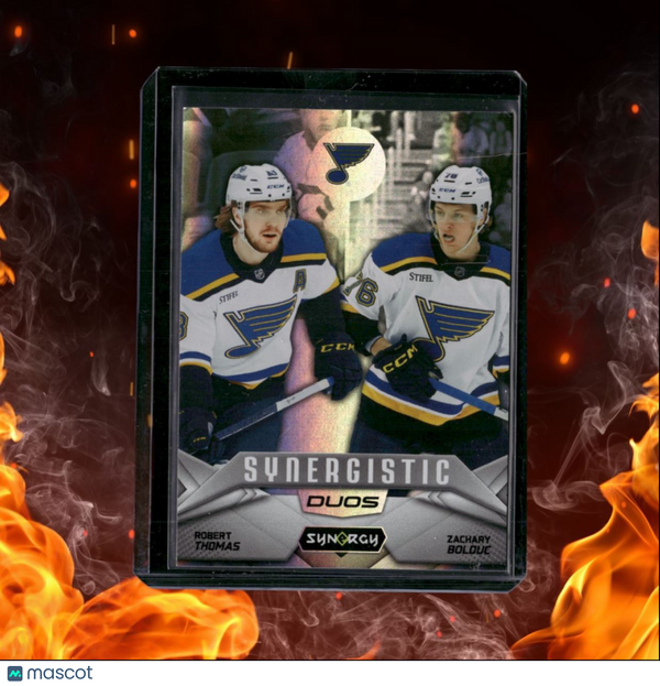 2024-25 Upper Deck Synergy Robert Thomas / Zachary Bolduc Synergistic Duos