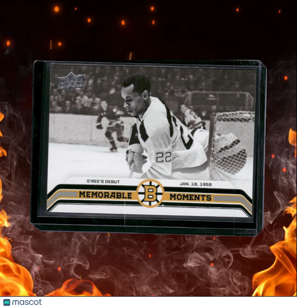 2023-24 Upper Deck Boston Bruins Centennial Willie O'Ree Memorable Moments SP