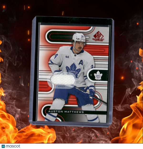 2022-23 SP Game Used Auston Matthews Red Jersey #98