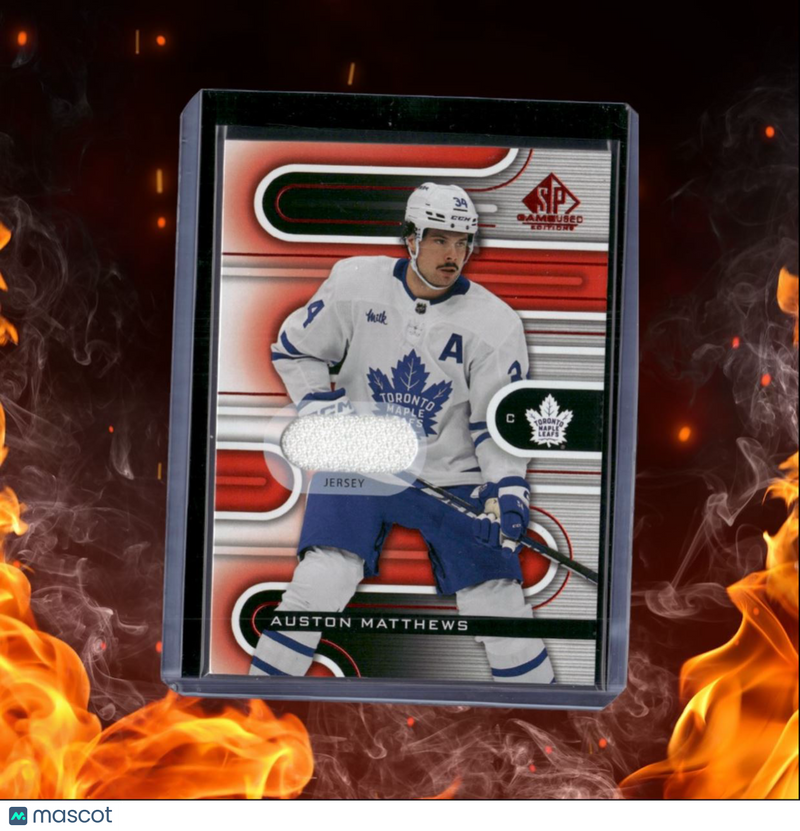 2022-23 SP Game Used Auston Matthews Red Jersey