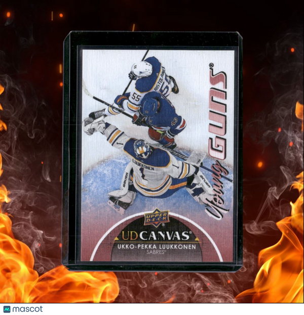 2021-22 Upper Deck Ukko-Pekka Luukkonen Young Guns Canvas #122