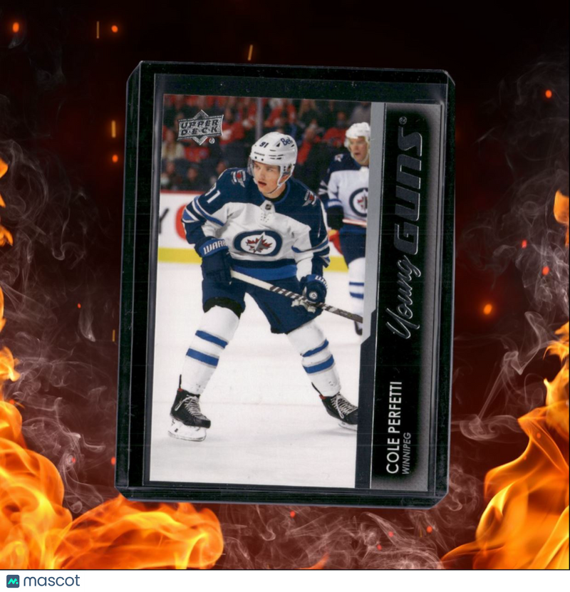 2021-22 Upper Deck Cole Perfetti Young Guns