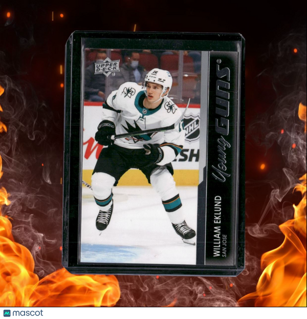 2021-22 Upper Deck William Eklund Young Guns #475