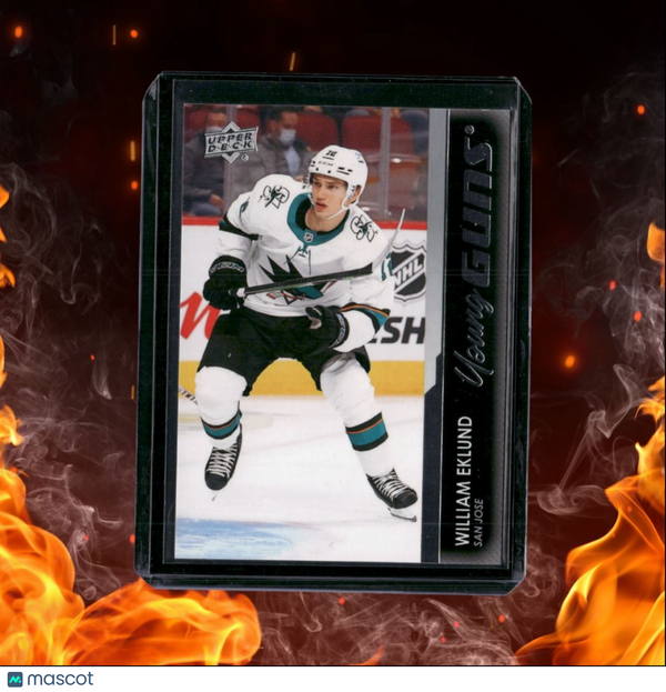 2021-22 Upper Deck William Eklund Young Guns #475