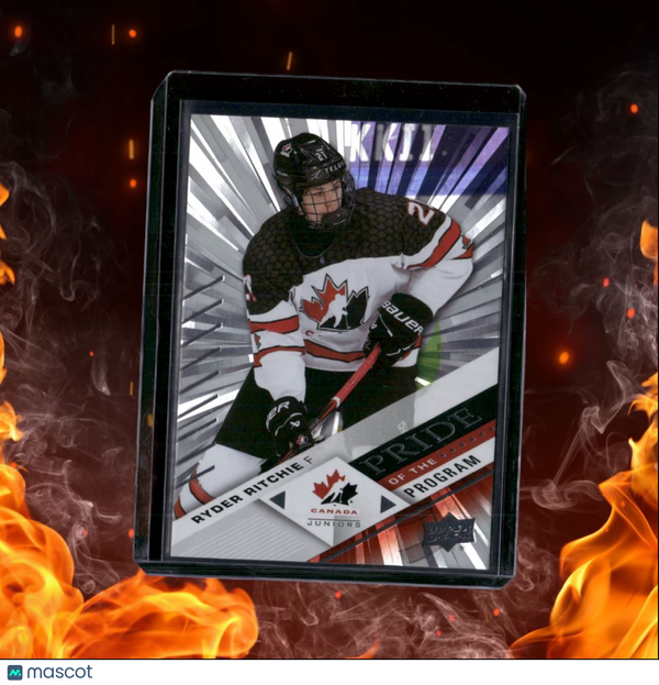 2024-25 Upper Deck Team Canada Juniors Ryder Ritchie Pride of the Program