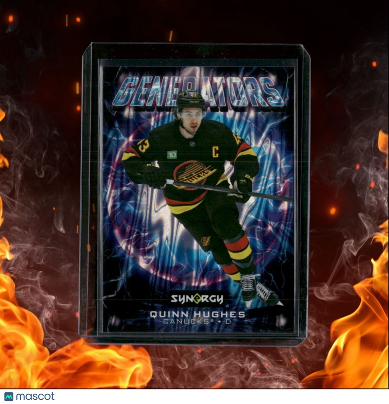 2024-25 Upper Deck Synergy Quinn Hughes Generators