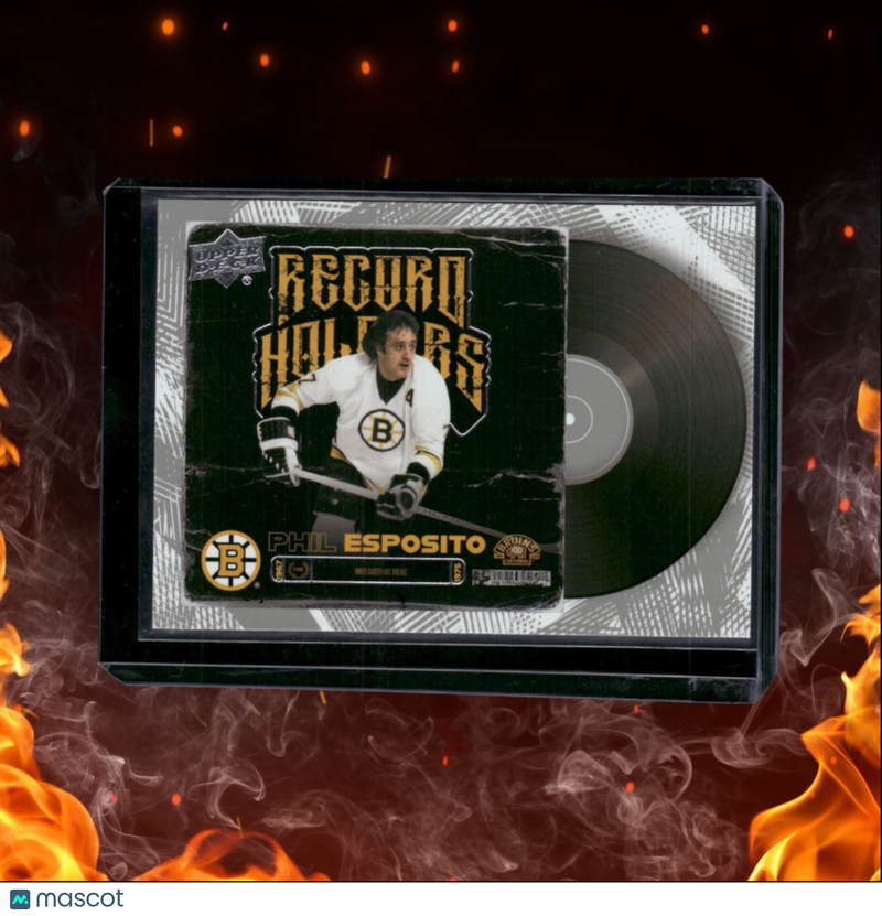 2023-24 Upper Deck Boston Bruins Centennial Phil Esposito Record Holders