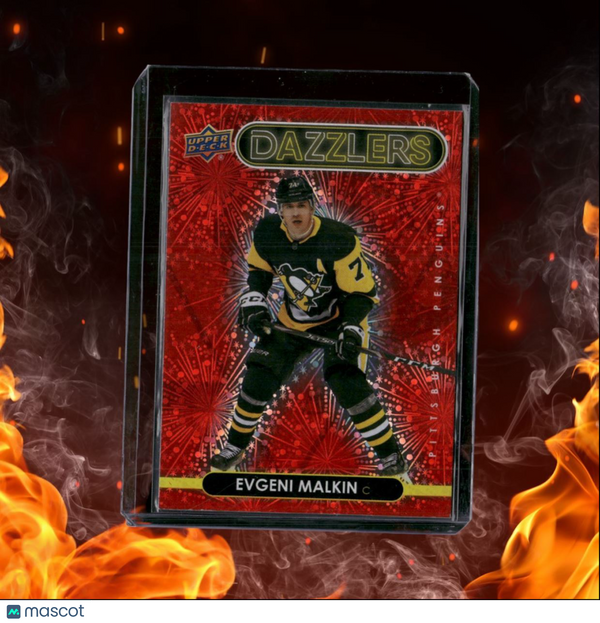 2021-22 Upper Deck Evgeni Malkin Dazzlers Red #DZ-86