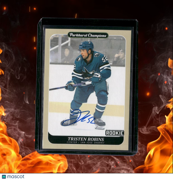 2023-24 Parkhurst Champions Tristen Robins Rookie Auto #17