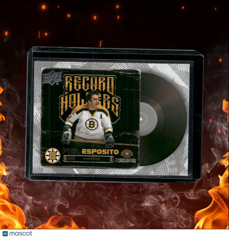 2023-24 Upper Deck Boston Bruins Centennial Phil Esposito Record Holders