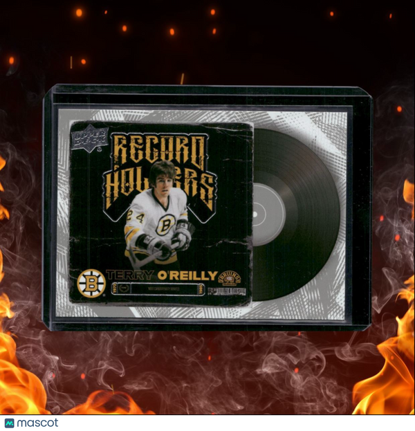 2023-24 Upper Deck Boston Bruins Centennial Terry O'Reilly Record Holders #132