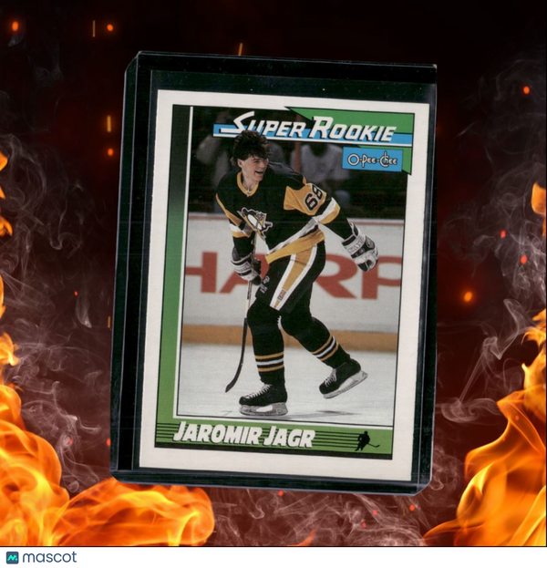 1991-92 O-Pee-Chee Jaromir Jagr Super Rookie #9