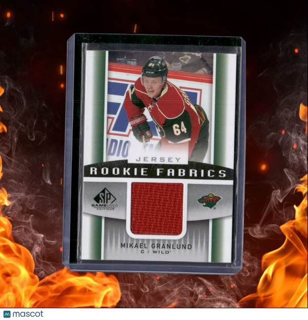 2013-14 SP Game Used Mikael Granlund Fabrics Rookie #RF-GR