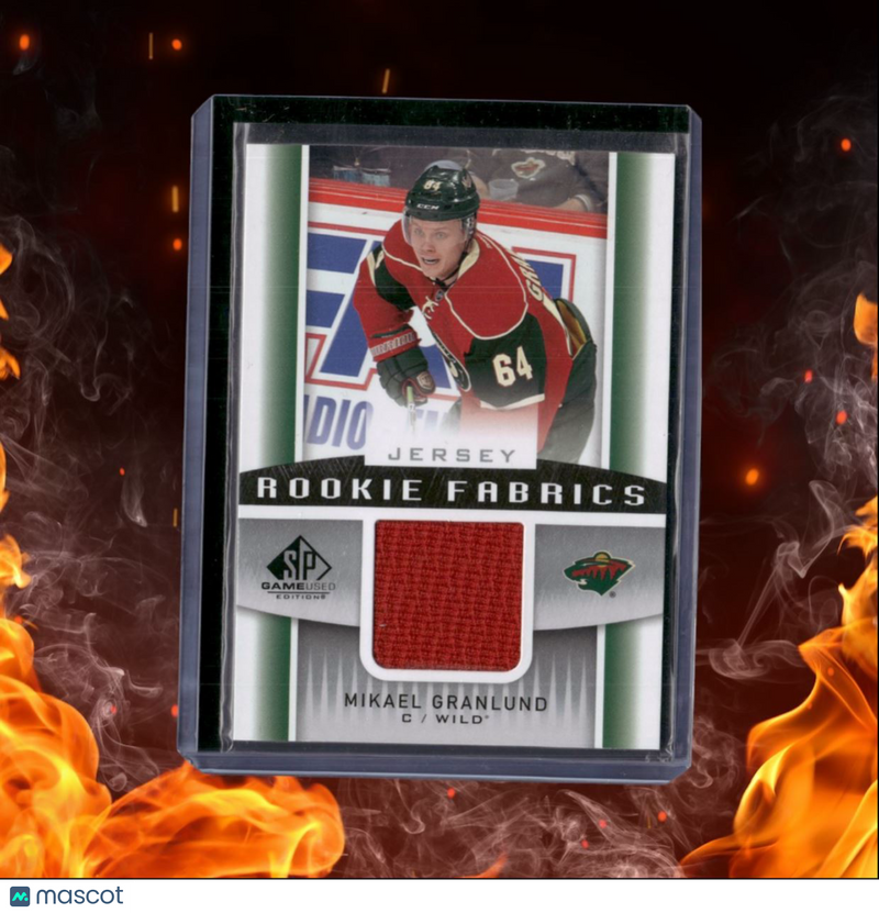 2013-14 SP Game Used Mikael Granlund Fabrics Rookie