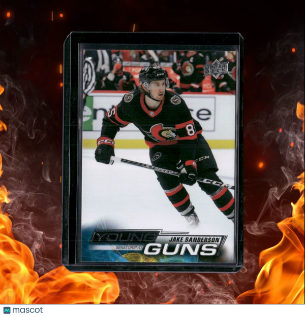 2022-23 Upper Deck Jake Sanderson Young Guns Rookie #466