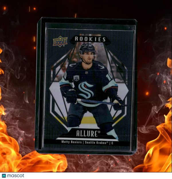 2022-23 Upper Deck Allure Matty Beniers Black Rainbow (A) Rookie #150