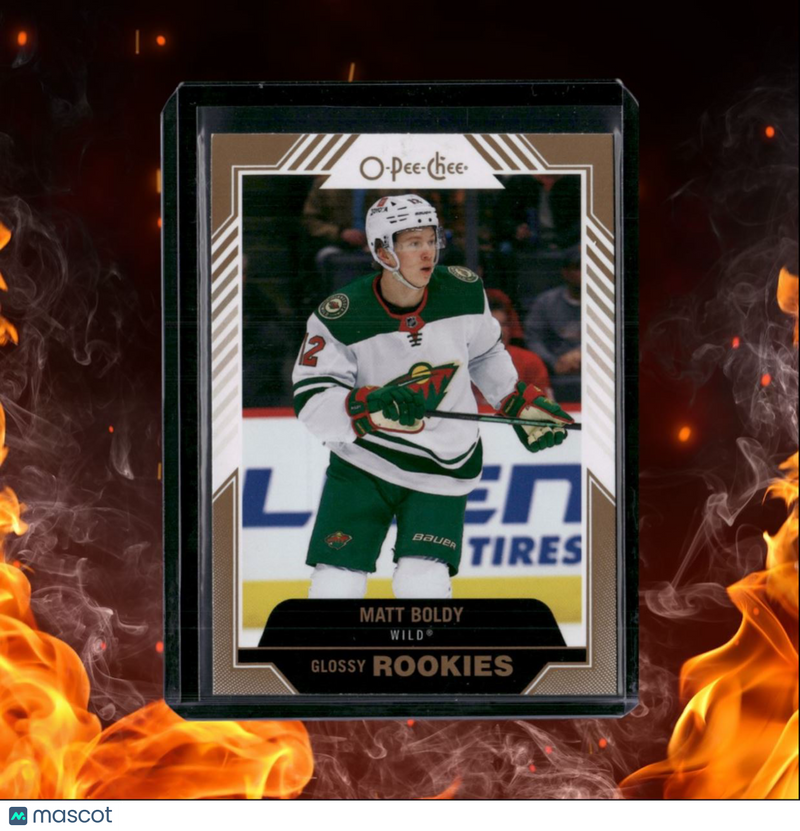 2022-23 Upper Deck Matt Boldy O-Pee-Chee Glossy Bronze Rookie