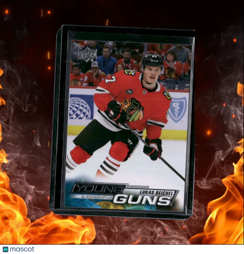 2022-23 Upper Deck Lukas Reichel Young Guns Rookie