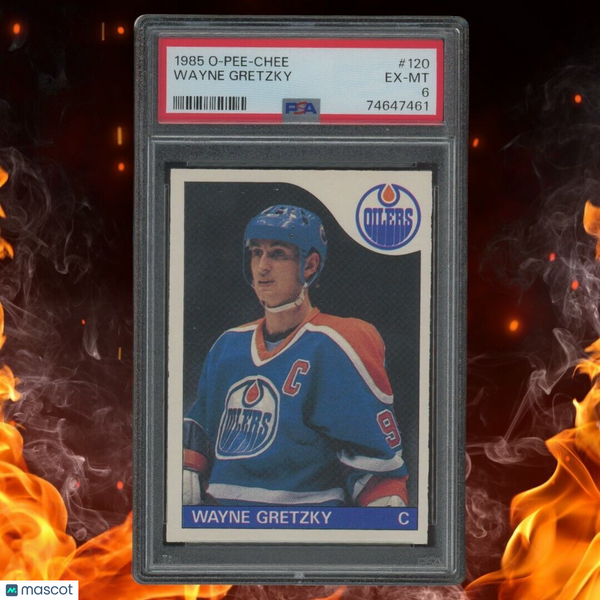 1985-86 O-Pee-Chee WAYNE GRETZKY PSA 6 #120