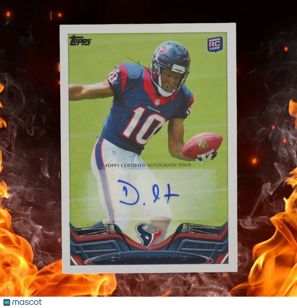 2013 Topps NFL DEANDRE HOPKINS Rookie Auto #155