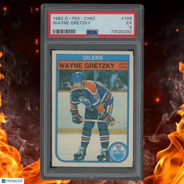 1982-83 O-Pee-Chee WAYNE GRETZKY PSA 5 #106