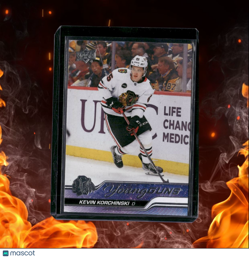 2023-24 Upper Deck Kevin Korchinski Young Guns Rookie