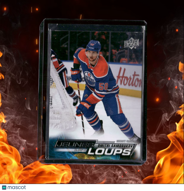 2022-23 Upper Deck Dmitri Samorukov Young Guns French SP Rookie #487