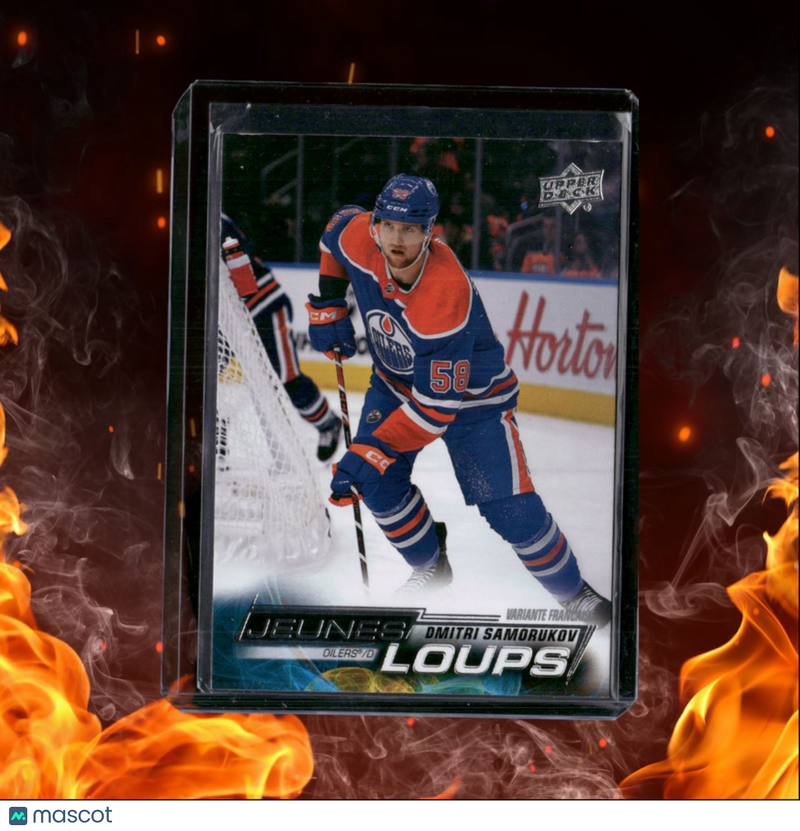 2022-23 Upper Deck Dmitri Samorukov Young Guns French SP Rookie