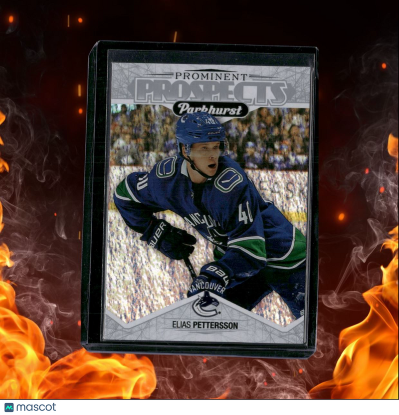 2018-19 Upper Deck Parkhurst Elias Pettersson Prominent Prospects Rookie