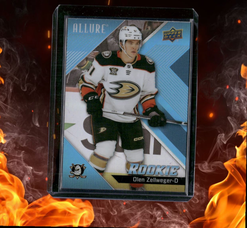 2024-25 Upper Deck Allure Olen Zellweger (D) Rookie