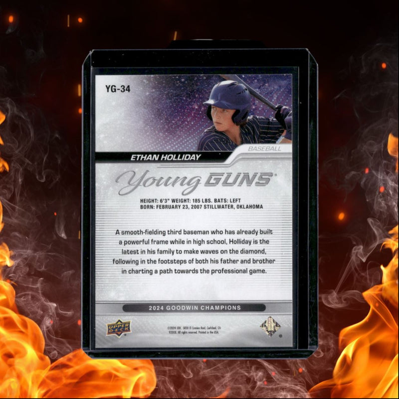 2024 Upper Deck Goodwin Champions Ethan Holliday Young Guns (B) Rookie