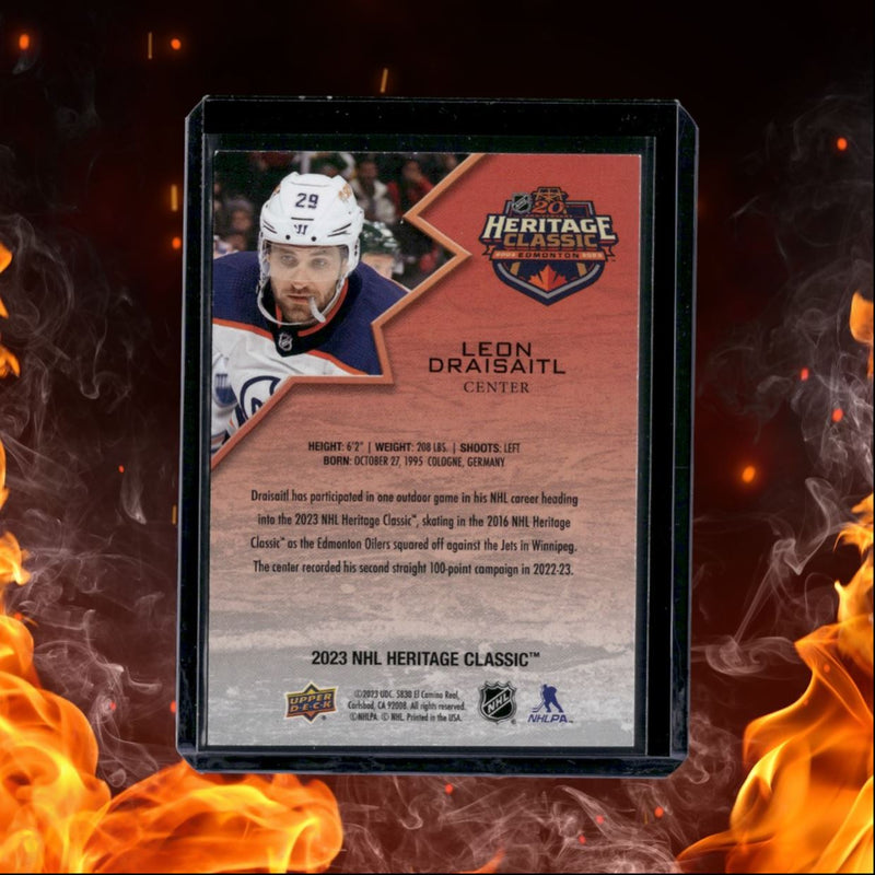 2023-24 Upper Deck Heritage Classic Leon Draisaitl (B)