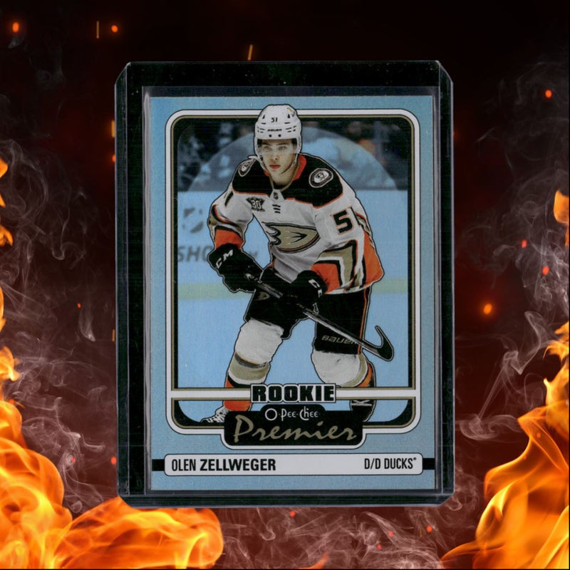 2024-25 O-Pee-Chee Olen Zellweger Premier Rookie