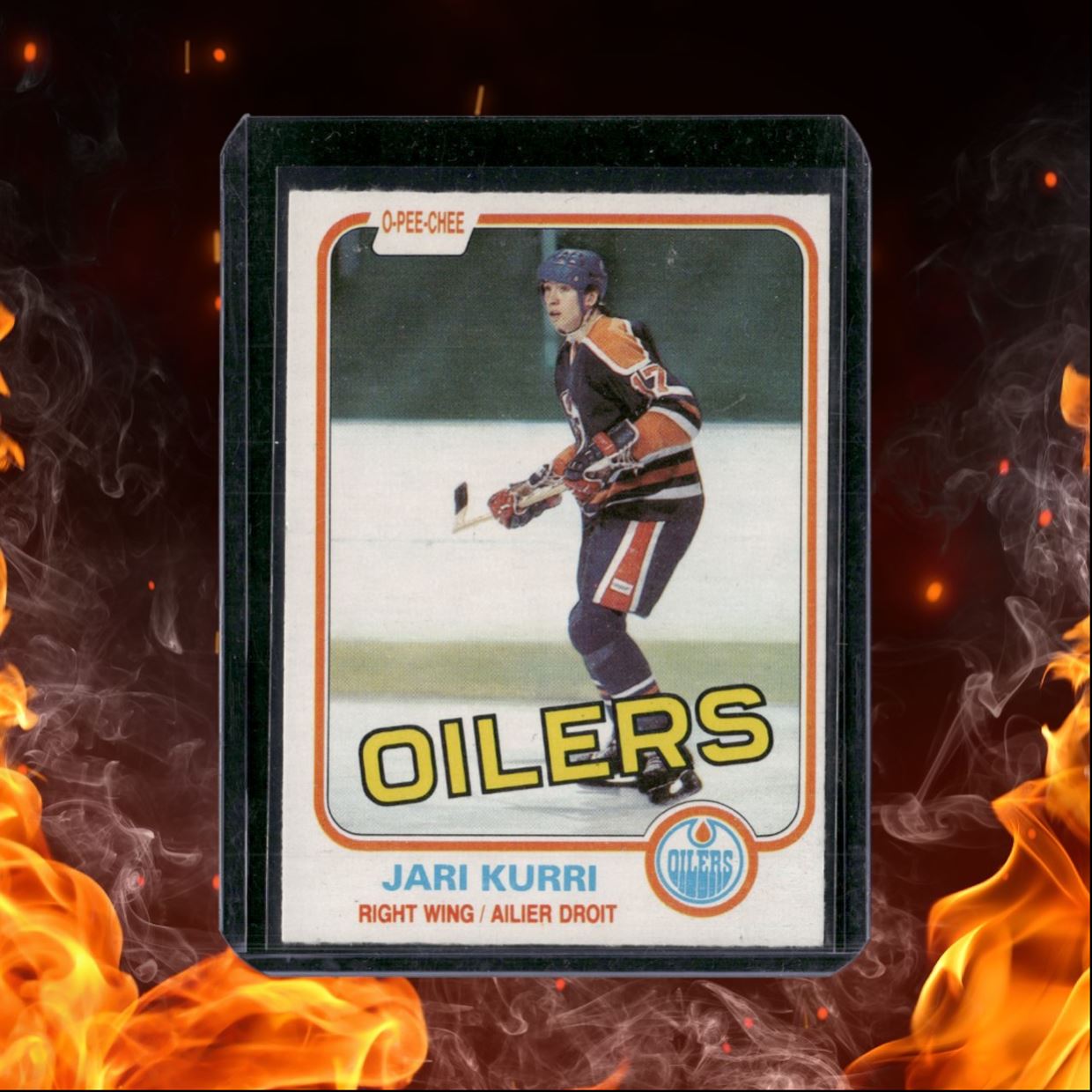 1981-82 O-Pee-Chee Jari Kurri Rookie #107